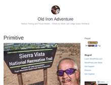 Tablet Screenshot of oldironadventure.com